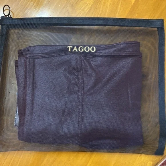 Tagoo Faux Leather Dressy Leggings Women Tummy Control High Waisted Medium NWT - Picture 13 of 16